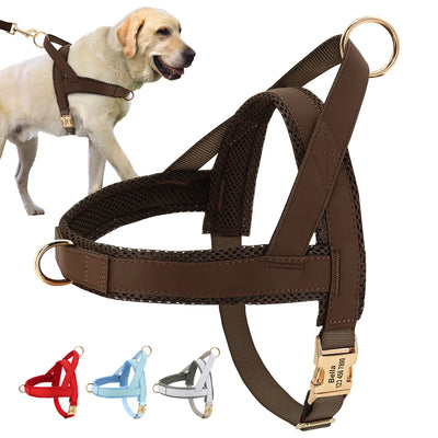 No-Pull Adjustable Dog Harness