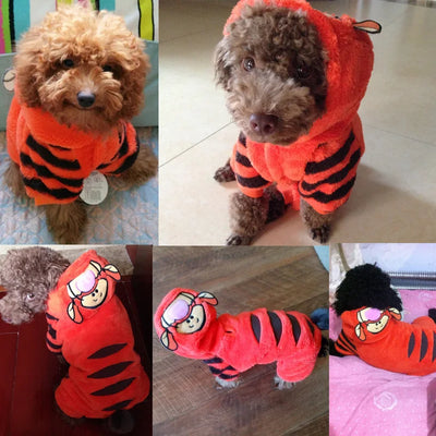 Fluffy Tigger Costume