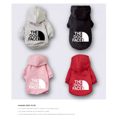 THE DOG FACE Hoodie ( Large Print)