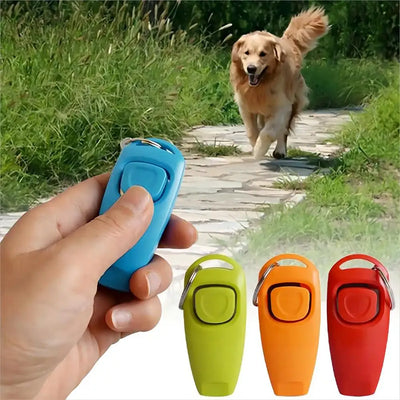 Multifunctional 2-in-1 Clicker and Whistle