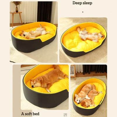 Dog Bed With Optional Cooling Mat