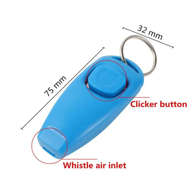 Multifunctional 2-in-1 Clicker and Whistle