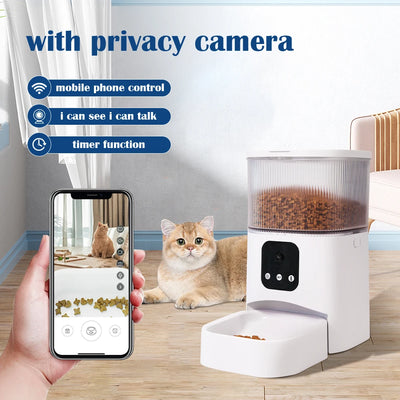 Smart Pet Feeder With Camera