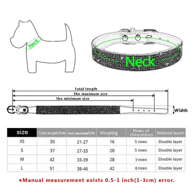 Crystal Collar Small Breed