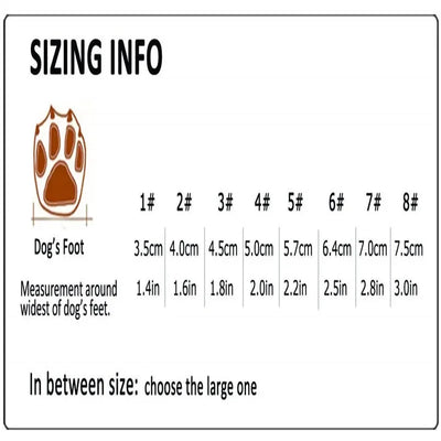 Antislip Outdoor Dog Boots