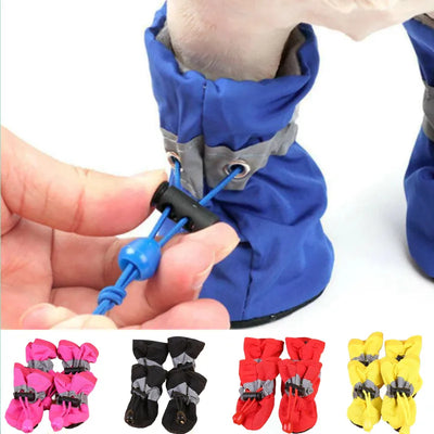 Waterproof PawGuard Dog Shoes (Full Set)