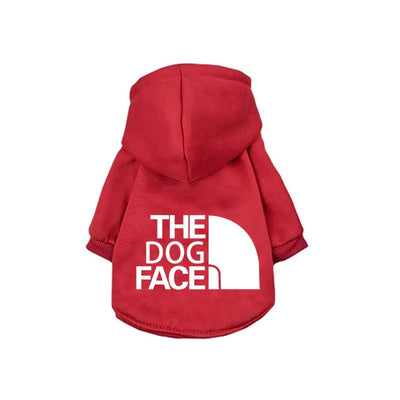 THE DOG FACE Hoodie ( Large Print)