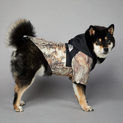 THE DOG FACE Camo Rain Coat