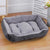 Crushed Velvet Dog Bed