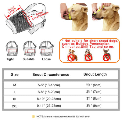 Nylon Dog Muzzle