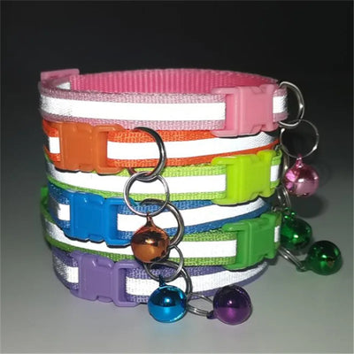 Reflective Collar With Bell