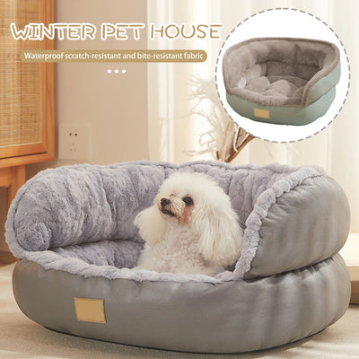 Small Breed Plush Pet Bed