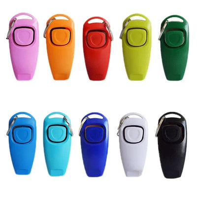 Multifunctional 2-in-1 Clicker and Whistle