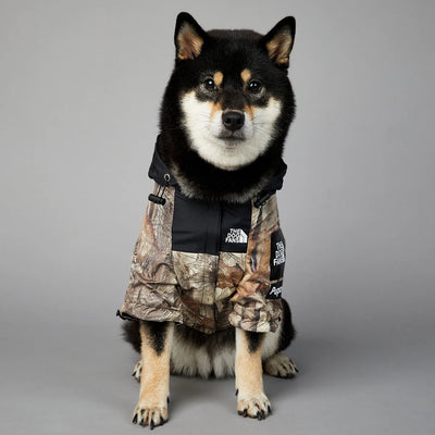 THE DOG FACE Camo Rain Coat