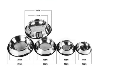 Stainless Steel Non Slip Bowl