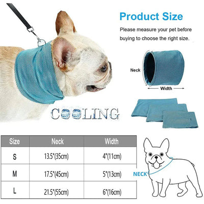 Summer Ice Cooling Collar